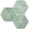 Carrelage sol hexagonal Arsenal Capri aqua 2327 cm