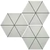  Carrelage sol hexagonal Arsenal Capri white 23x27 cm - Réflex Boutique