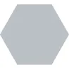 Carrelage sol hexagonal Bird pearl 1416 cm