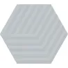 Carrelage sol hexagonal Bird cube pearl 1416 cm