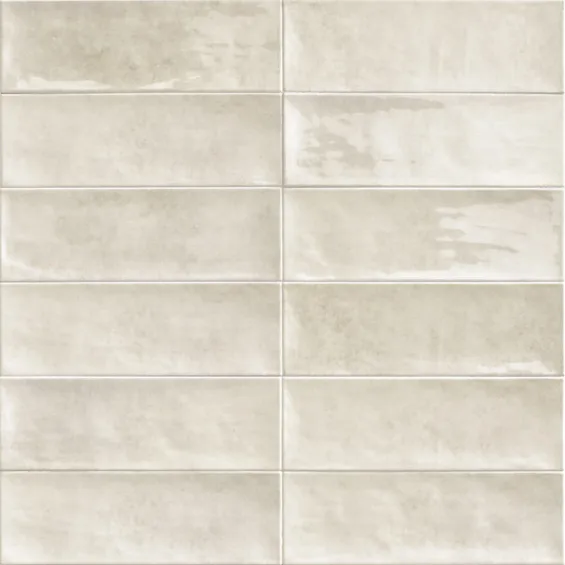 Carrelage mur Antica blanc perlé 10x30 cm - Réflex Boutique