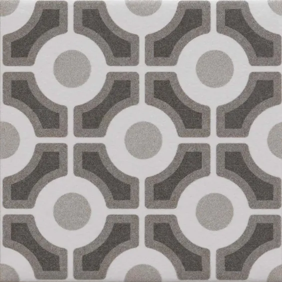  Carrelage sol effet carreaux de ciment Panache Mix 20 x 20 cm - Réflex Boutique