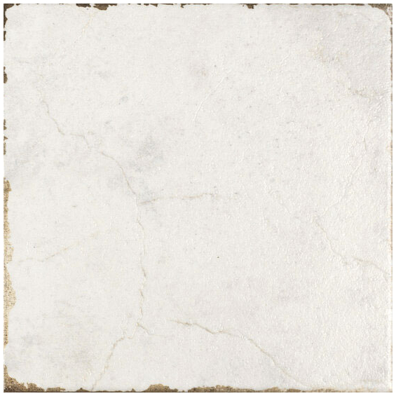 Carrelage sol effet carreaux de ciment Bayou Bianco 1515 cm
