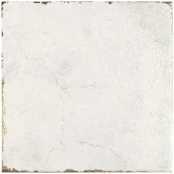 Carrelage sol effet carreaux de ciment Bayou Bianco 1515 cm
