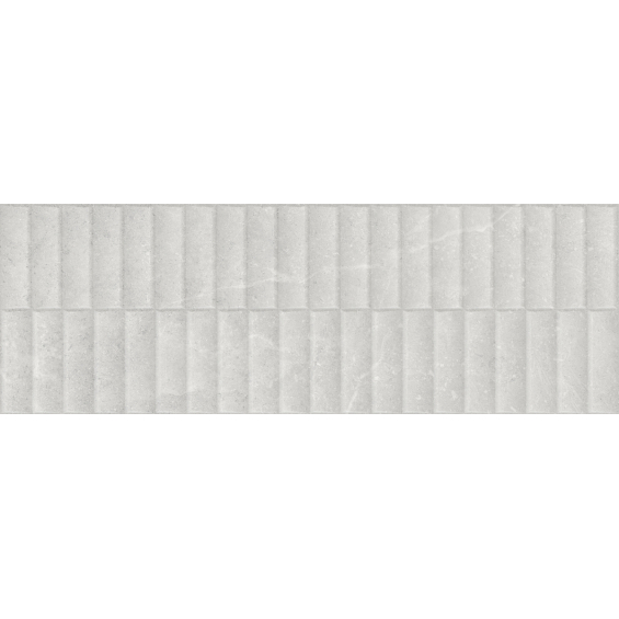 Carrelage mur Décor perle Blind white 40x120 cm