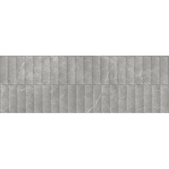 Carrelage mur Décor perle blind Grey 40x120 cm - Réflex Boutique