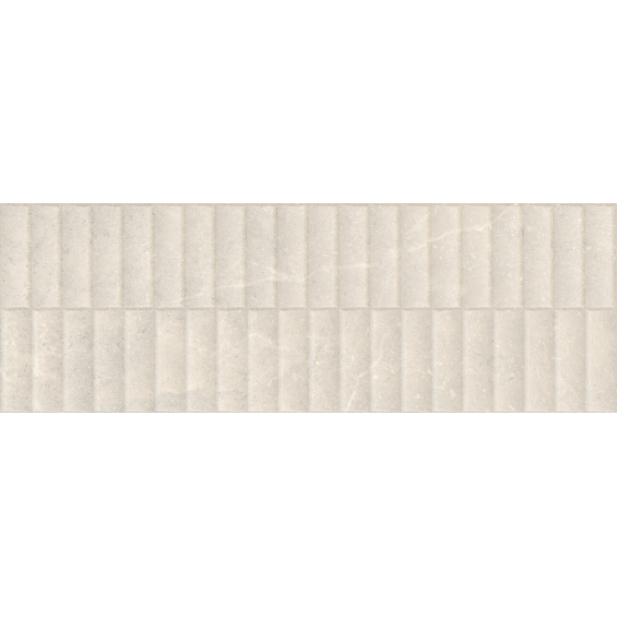 Carrelage mur Décor perle Blind Cream 40x120 cm