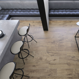 Carrelage sol imitation parquet Corcovado Honey 20x120 cm