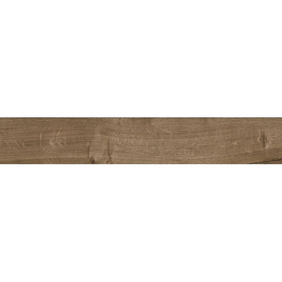 Carrelage sol extérieur effet bois Corcovado Walnut R11 20x120 cm
