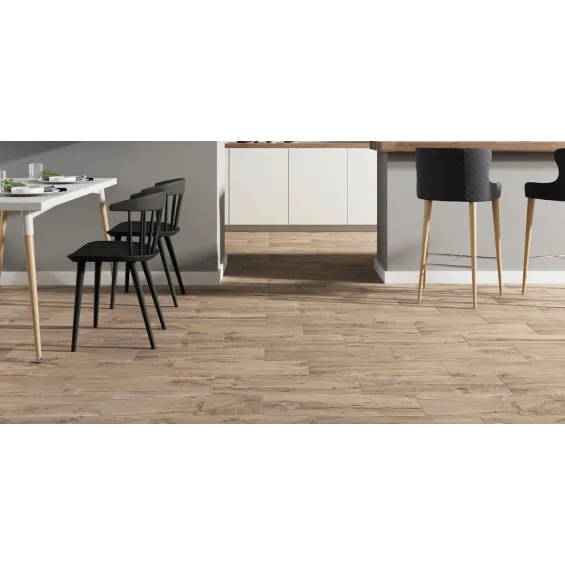  Carrelage sol imitation parquet Séquoia elm 23x120 cm - Réflex Boutique