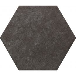 Carrelage sol hexagonal Anubis Noir 20x17,5 cm