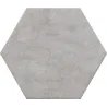 Carrelage sol hexagonal Anubis Gris 18x21 cm