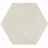 Carrelage sol hexagonal Anubis White 18x21 cm