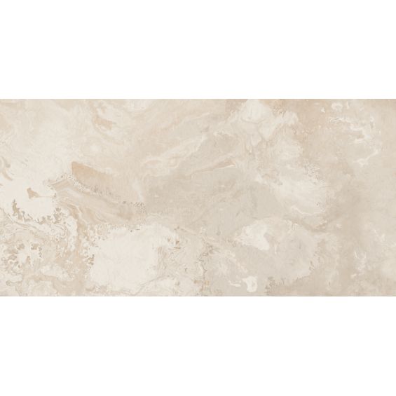 Carrelage sol poli effet marbre Bahia beige 60x120 cm