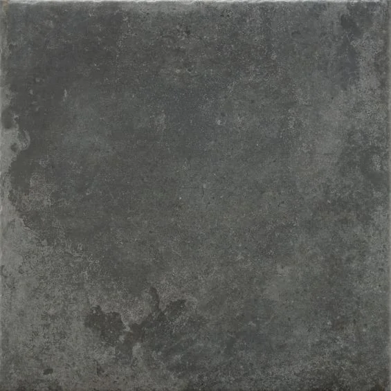 Carrelage sol effet pierre Opus Anthracite 45x45 cm