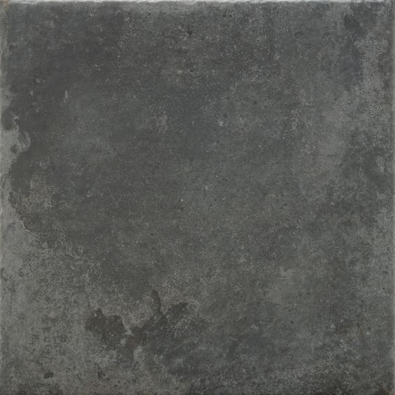 Carrelage sol effet pierre Opus Anthracite 60x60 cm