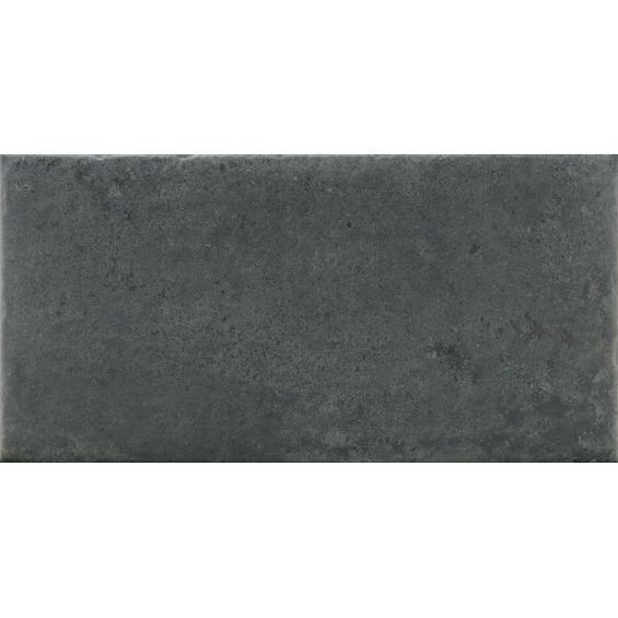 Carrelage sol effet pierre Opus Anthracite 30x60 cm