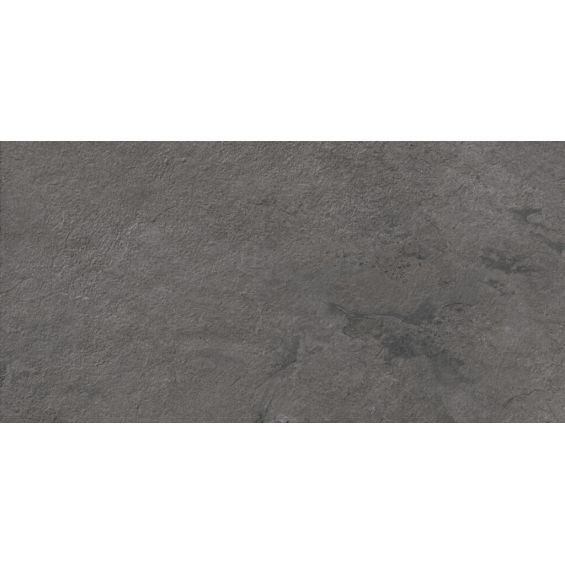 Carrelage sol extérieur effet pierre Pierre de Bali Black R11 30x60cm