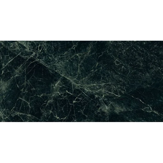 Carrelage sol et mur poli effet marbre Turqin vert 60x120 cm