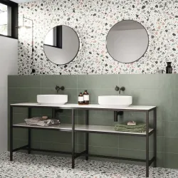 Carrelage mur Clean green...