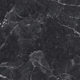 Carrelage sol effet marbre Athéna black brillant 45x45 cm.