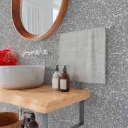 Carrelage sol hexagonal...