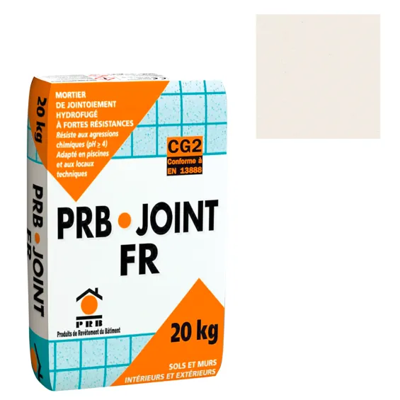 Joint carrelage piscine Fr Blanc 20kg - Réflex Boutique