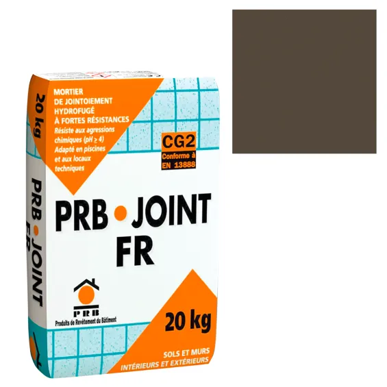 Joint carrelage piscine Fr brun taupe 20kg - Réflex Boutique