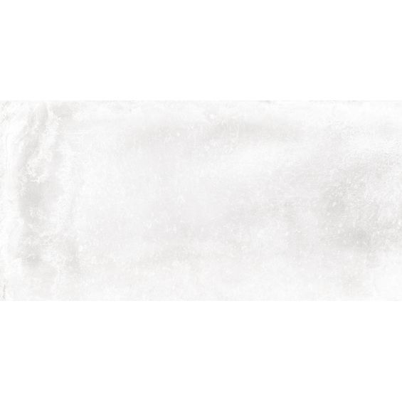 Carrelage sol effet métal Zinc White 29,2x59,2 cm