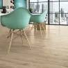  Carrelage sol imitation parquet Chevron Nogal B 9.8x46.5 cm - Réflex Boutique