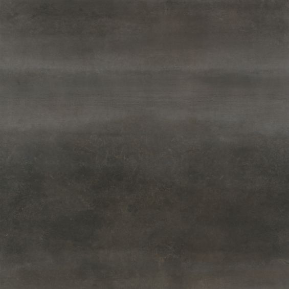Carrelage sol effet métal Iridium Noir 120x120 cm