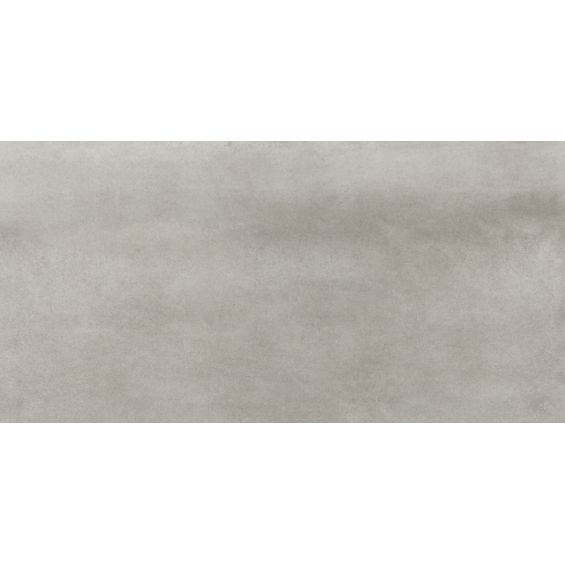 Carrelage sol effet métal Iridium gris clair30x60 cm