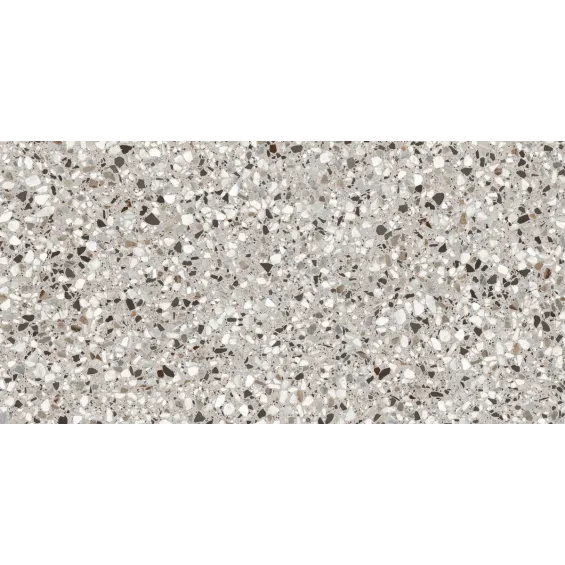  Carrelage effet Terrazzo Patio naturel flocon 60x120 cm - Réflex Boutique