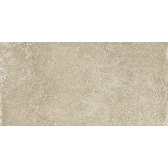 Carrelage sol effet pierre Dolomie miel 30x60 cm
