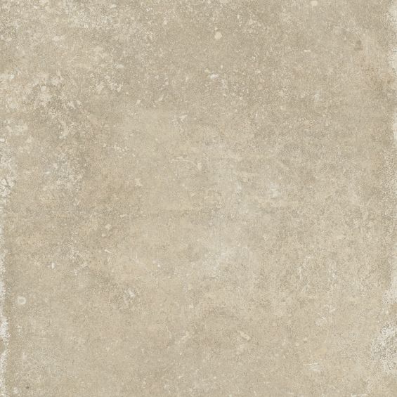 Carrelage sol effet pierre Dolomie miel 60x60 cm