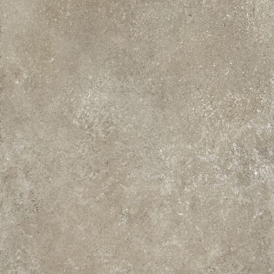 Carrelage sol effet pierre Dolomie Taupe 60x60 cm