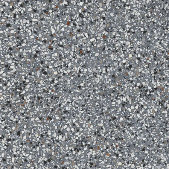  Carrelage effet Terrazzo Patio bleu flocon 60x60 cm - Réflex Boutique