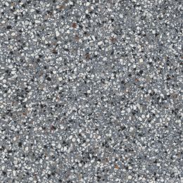 Carrelage effet Terrazzo Patio bleu flocon 90x90 cm