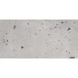 Carrelage effet Terrazzo Patio gris clair 60x120 cm