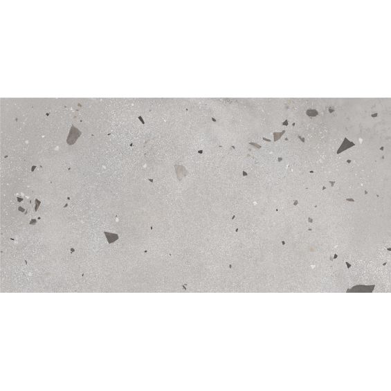 Carrelage effet Terrazzo gris clair60x120 cm
