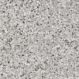 Carrelage effet Terrazzo Patio gris clair flocon 60x60 cm