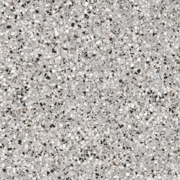 Carrelage effet Terrazzo Patio gris clair flocon 90x90 cm