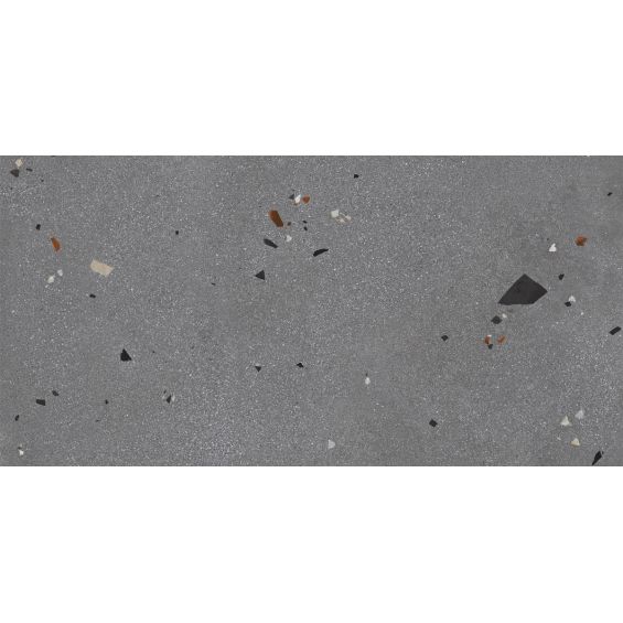 Carrelage effet Terrazzo Patio gris 60x120 cm