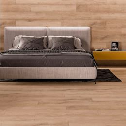 Carrelage sol imitation parquet Brésil miel 20x120 cm