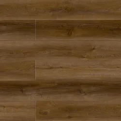 Lames PVC à clipser Stelvio marron 18,2x122 cm