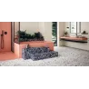  Carrelage sol effet terrazzo Balcone contarini 29.7x59.5 cm - Réflex Boutique