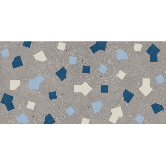 Carrelage effet Terrazzo Venetian décor créatif gris60x120 cm