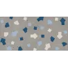  Carrelage effet Terrazzo Venetian décor créatif gris 60x120 cm - Réflex Boutique