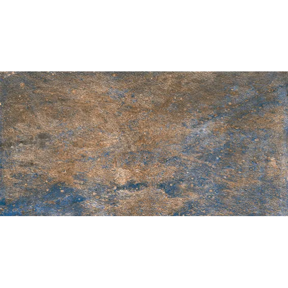  Carrelage sol extérieur effet pierre Pierre de Bali Météor mix bleu R11 30x60cm - Réflex Boutique