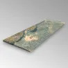 Margelle / plat de marche Pierre de Bali Météor vert Mix R11 30x120cm